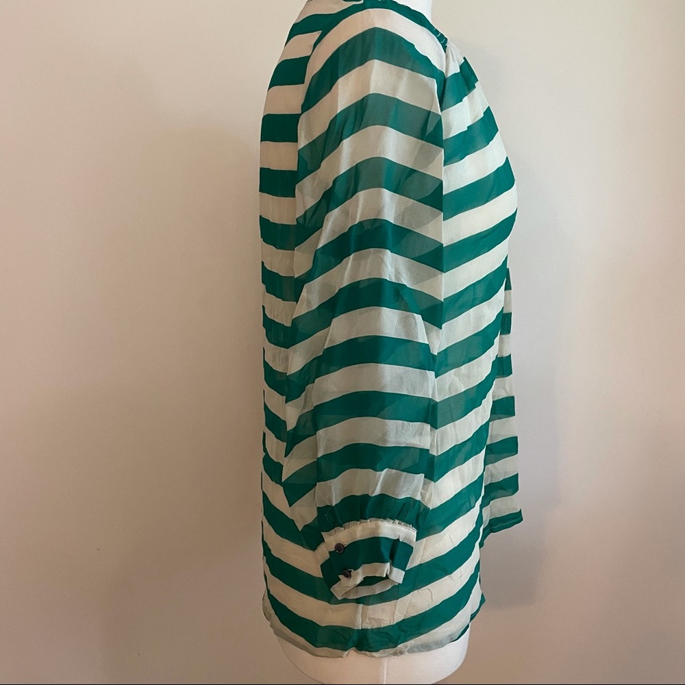 Joie Aceline Sheer Blouse - Picture 7 of 10